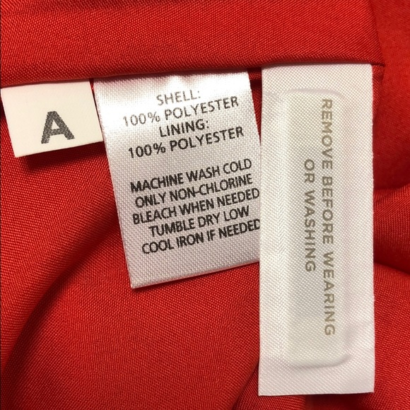 🎉Host Pick🎉 LOFT Brilliant Blood Orange Dress - Picture 5 of 5